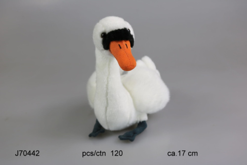 70442 Игрушка мягконабивная Лебедь 17см 70442 Игрушка мягконабивная Лебедь 17см
