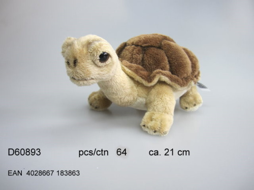 60893 Игрушка мягконабивная Черепаха коричневая 21см фото 2 60893 Игрушка мягконабивная Черепаха коричневая 21см фото 2
