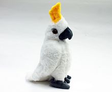 13741 Игрушка мягконабивная Какаду белый 22см