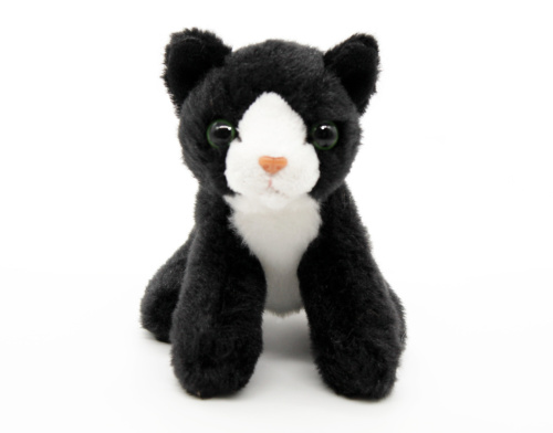 13731 Игрушка мягконабивная Кот черный  13см