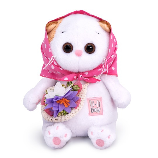 LB-049 Ли-Ли BABY в косыночке и с корзинкой
