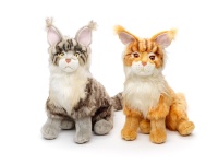 30505А Игрушка мягконабивная Кот 31см Мейн-кун