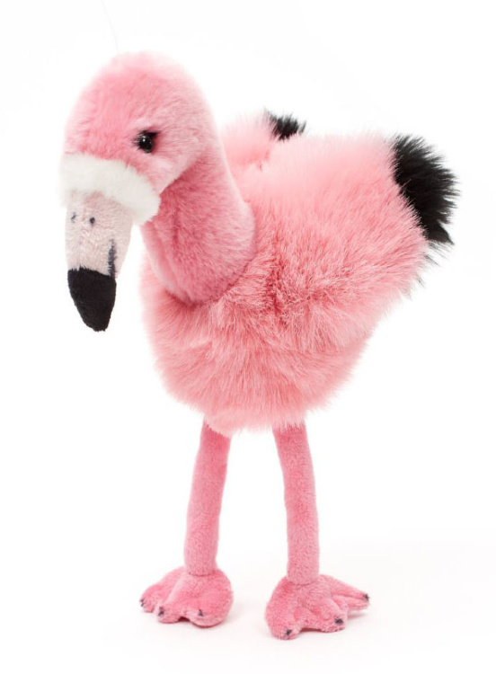 0181FL  Игрушка мягконабивная  Фламинго 18см