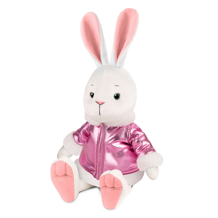 MT-MRT02225-3-25 Мягкая Игрушка Maxitoys Luxury, Крольчиха Молли в Шубке, 25 см