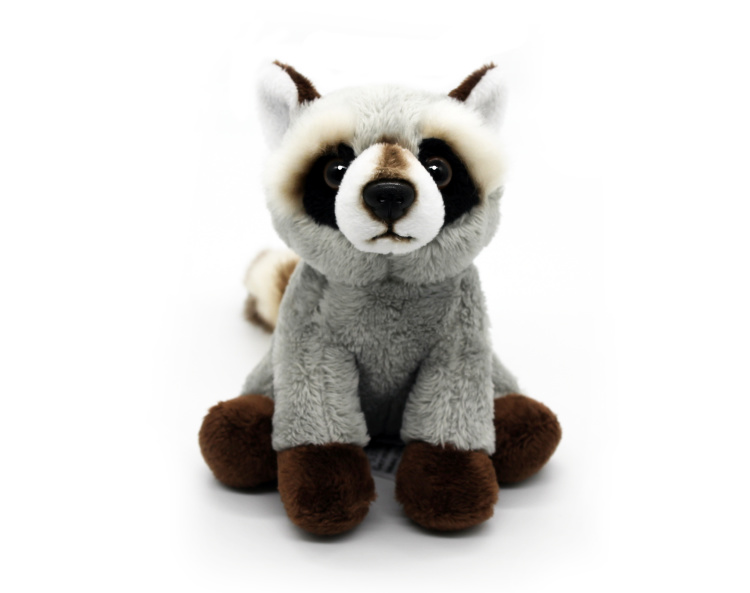 0151W Игрушка мягконабивная Енотик 15 см