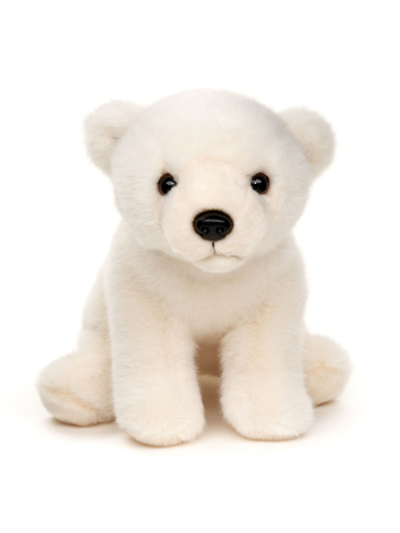 10744 Игрушка мягконабивная Медвежонок полярный 22см