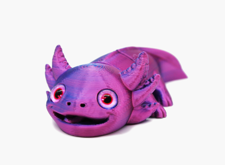 Игрушка Дивале Аксолотль милый 10 см