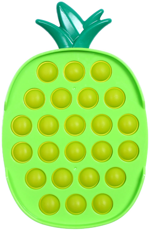 MI843 Pop It Fidget в пластиковой основе. Ананас (17 см)
